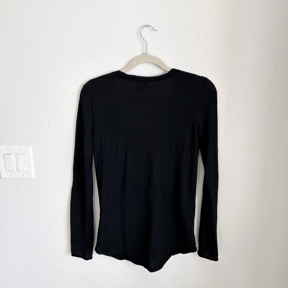 AX Armani Exchange Minimalist 90s V-Neck Cardigan | Merino Wool | Closet Staple - Picture 8 of 8